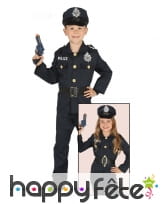 Uniforme de policier pour enfant