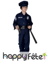Uniforme de policier pour petit garçon