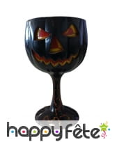 Verre à pied en forme de citrouille, image 1