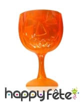 Verre à pied en forme de citrouille, image 2