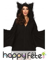Veste chauve-souris à capuche, image 1
