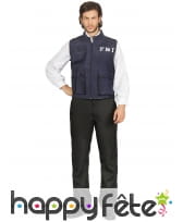 Veste d'agent du FBI pour homme