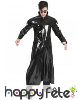 Veste de néo en simili cuir