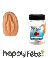 Vagin de secours dans un bocal