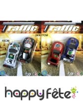 Voiture de sport à rétro-friction, 10cm