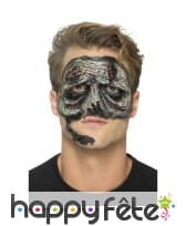 Visage de zombie, prothèse en mousse de latex, image 1