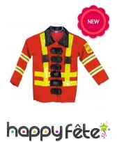 Veste et accessoires de pompier pour enfant, image 1