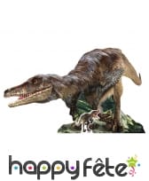 Vélociraptor en carton plat de 155cm