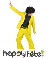 Veste et pantalon disco jaune pour homme, image 1