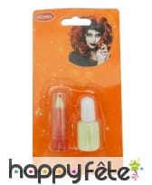 Vernis et rouge à lèvres fluorescents, image 1