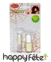 Vernis et rouge à lèvres fluorescents