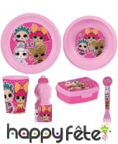 Vaisselle LOL en plastique