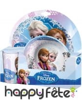 Vaisselle La reine des neiges en mélanine, image 2