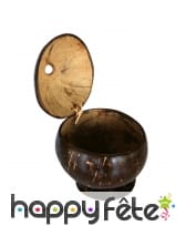 Verre noix de coco en bois, image 1