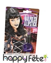 Vernis noir et lipstick, image 3