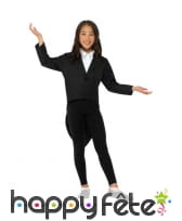 Veste queue de pie noire pour enfant, image 1