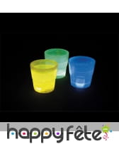 Verre shooter coloré