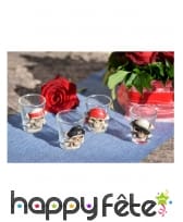 Verre Shooter crâne pirate de 6cm, image 1