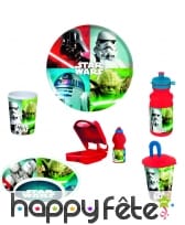 Vaisselle Star Wars en mélaminé