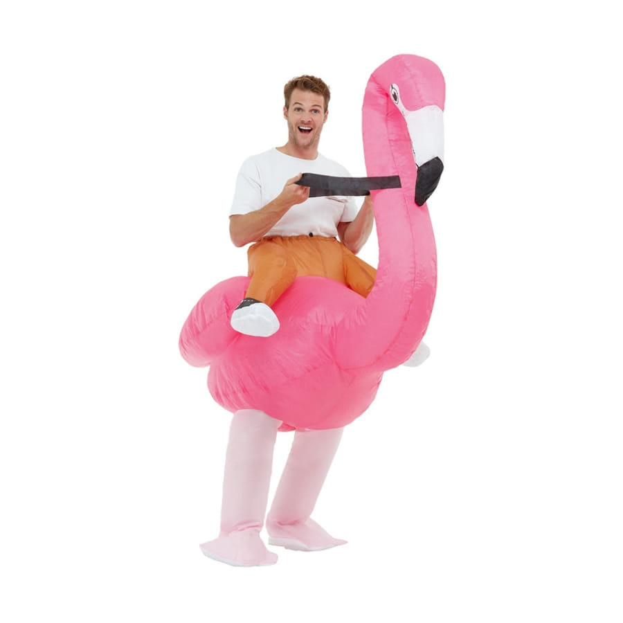 Cape à Capuche Halloween - Unisexe Adulte Imprimé Flamant