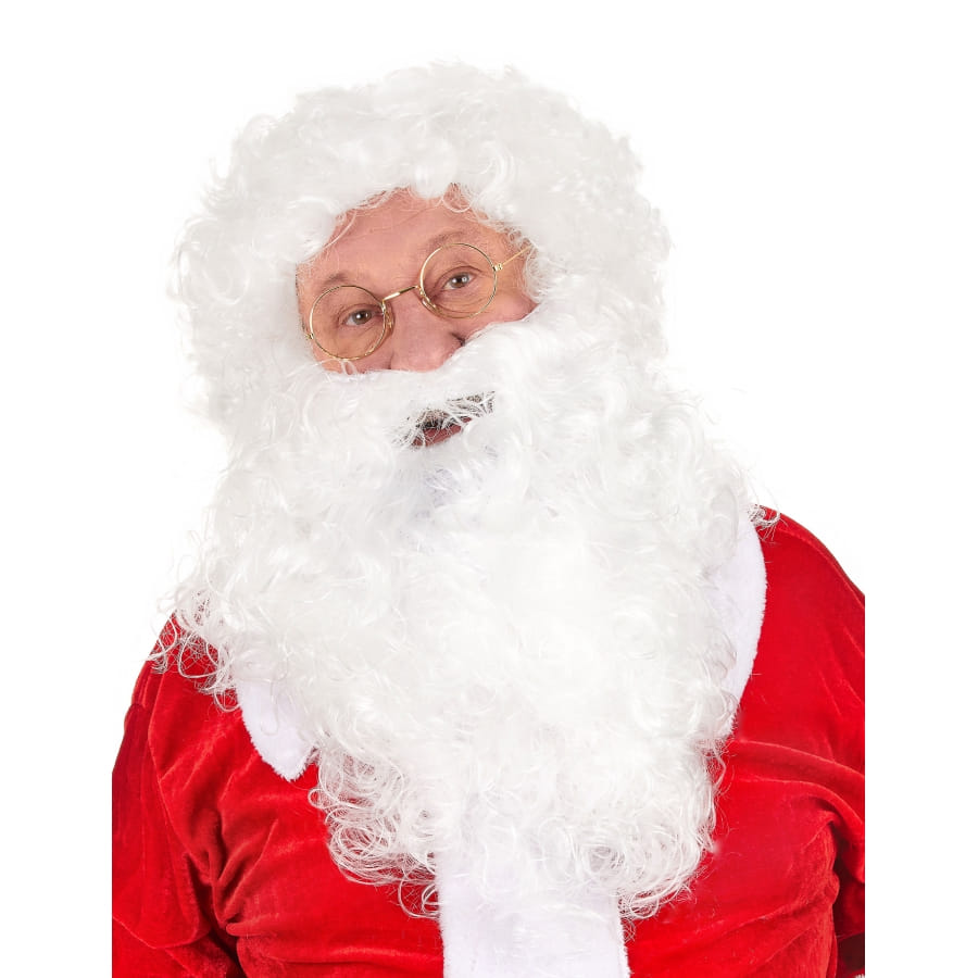 moustache et lunettes Set-Père Noël 4622 Père Noël perruque avec barbe