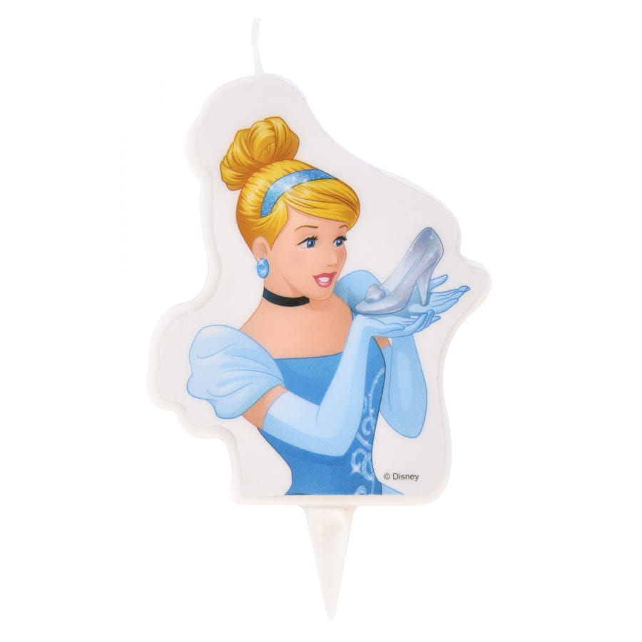 Bougie Princesses Disney chiffre 5 magnifique – Dragées Anahita.