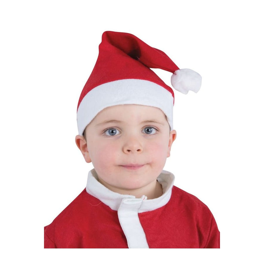 ZEELIY Chapeaux de Noël pour Femme Homme Enfant Chapeau de Père Noël Velours Rouge Bonnet Noël Chaud Doux Ornements de Noël pour Fête Soirée