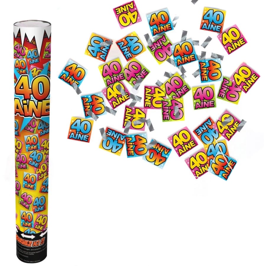 Ensemble De 4 Canons à Confettis 30cm - Pistolets à Confettis Pour Anniversaire, Mariage Et Fêtes