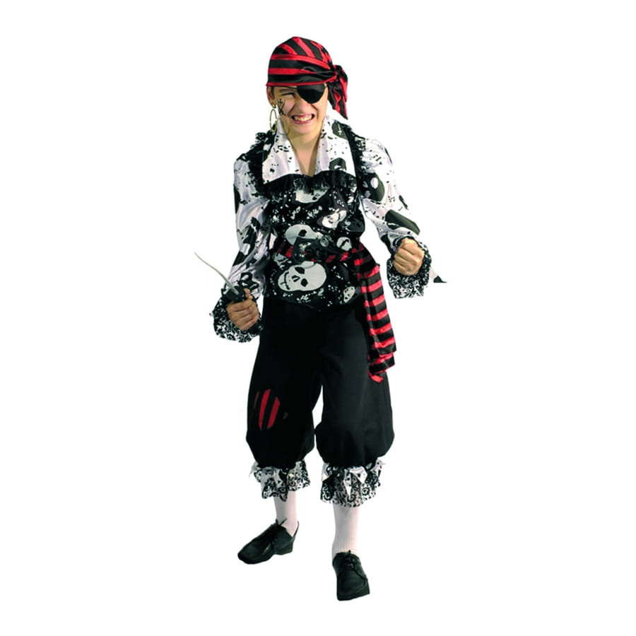 Costume Enfant Pirate WIDMANN - Robe + Corset + Serre-Tête - Déguisement Fille Carnaval