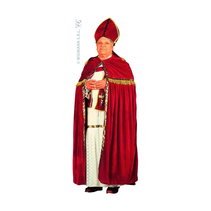 Déguisement  de Cardinal,Evèque,Monseigneur,Prélat,Homme,Carnaval,Costume,Fête 