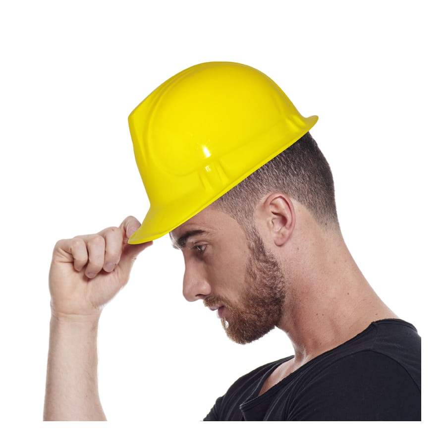 Casque d'ouvrier du bâtiment avec lampe Casque d'ouvrier du bâtiment avec lampe