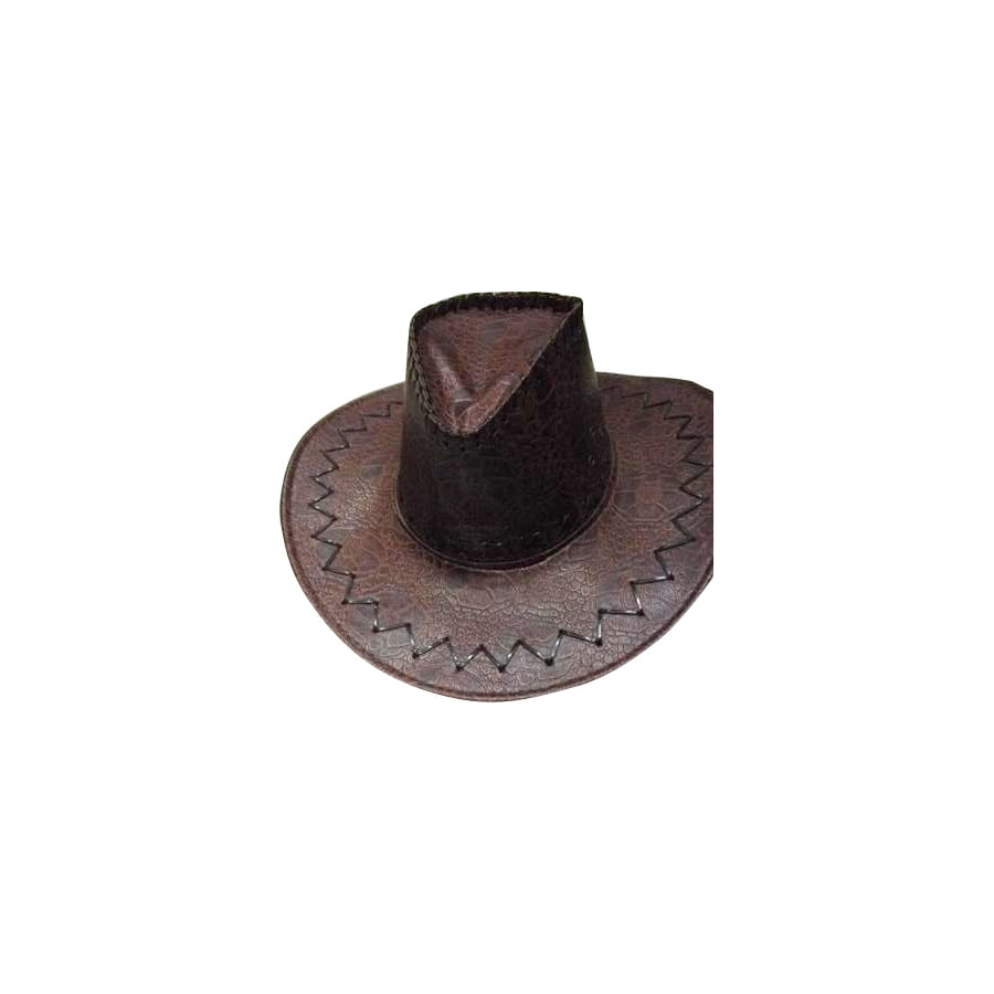 Chapeau De Cowboy King Cocha Noir En Paille - Taille Unique Ajustable - Fait Main USA