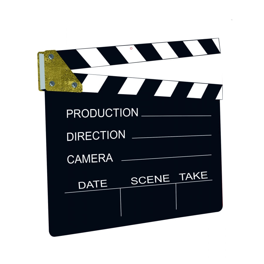 Clap de cinéma, 28cm