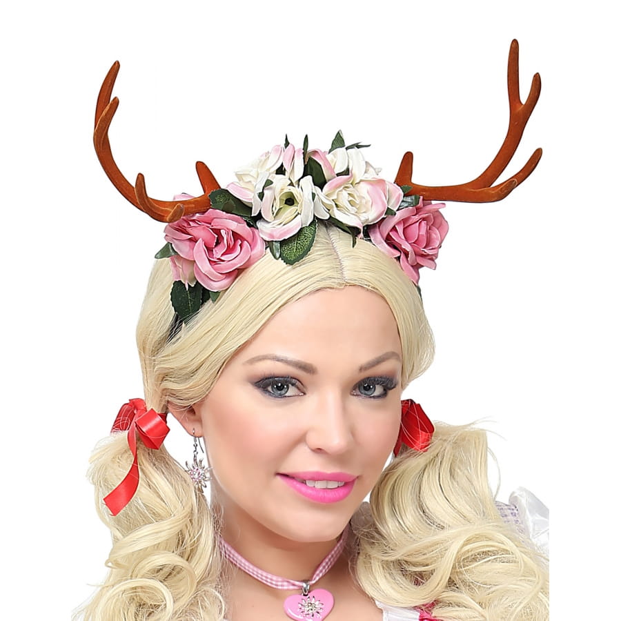 Générique Cerf Tete Noel, Serre Tete Renne Bandeau En Bois De