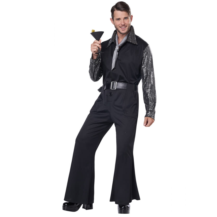Costume disco Seventies pour homme - Déguisement - Grand