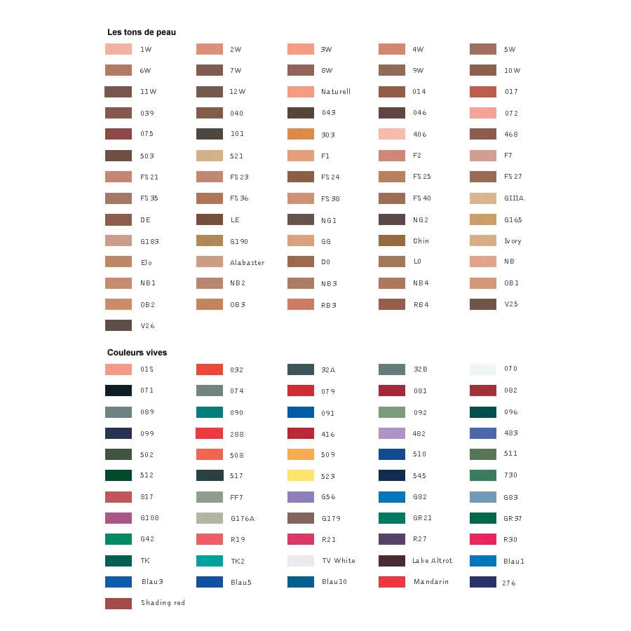 Crème maquillante en paint Stick