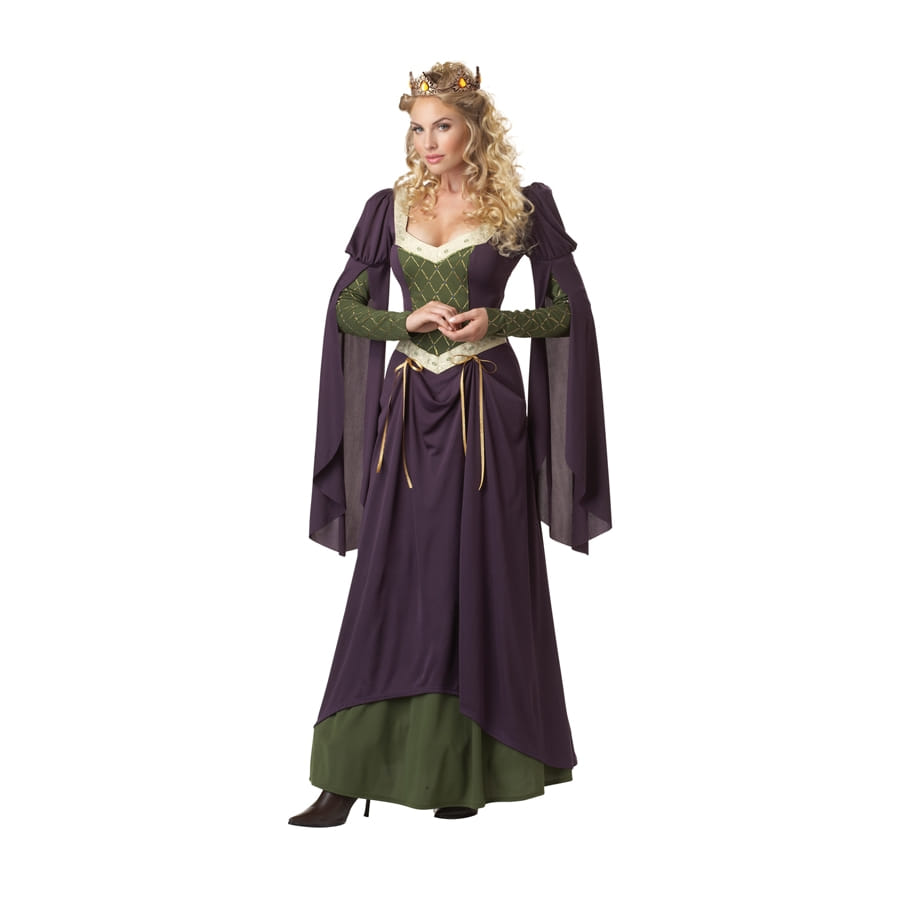 Costume Robe Violette De Princesse Medievale