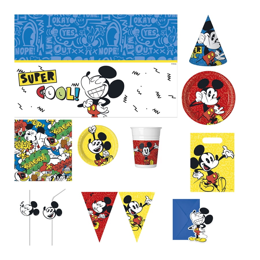Décorations D'anniversaire De Mickey Mouse - Retours Gratuits Dans Les 90  Jours - Temu France