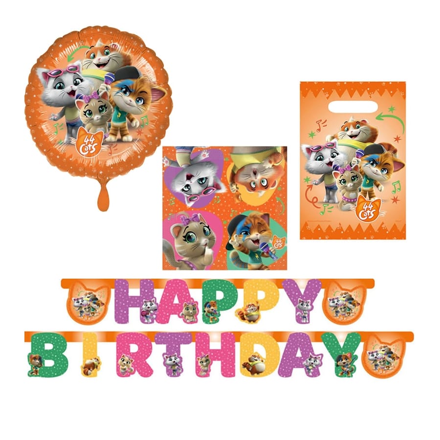 Decoration D Anniversaire 44 Chats