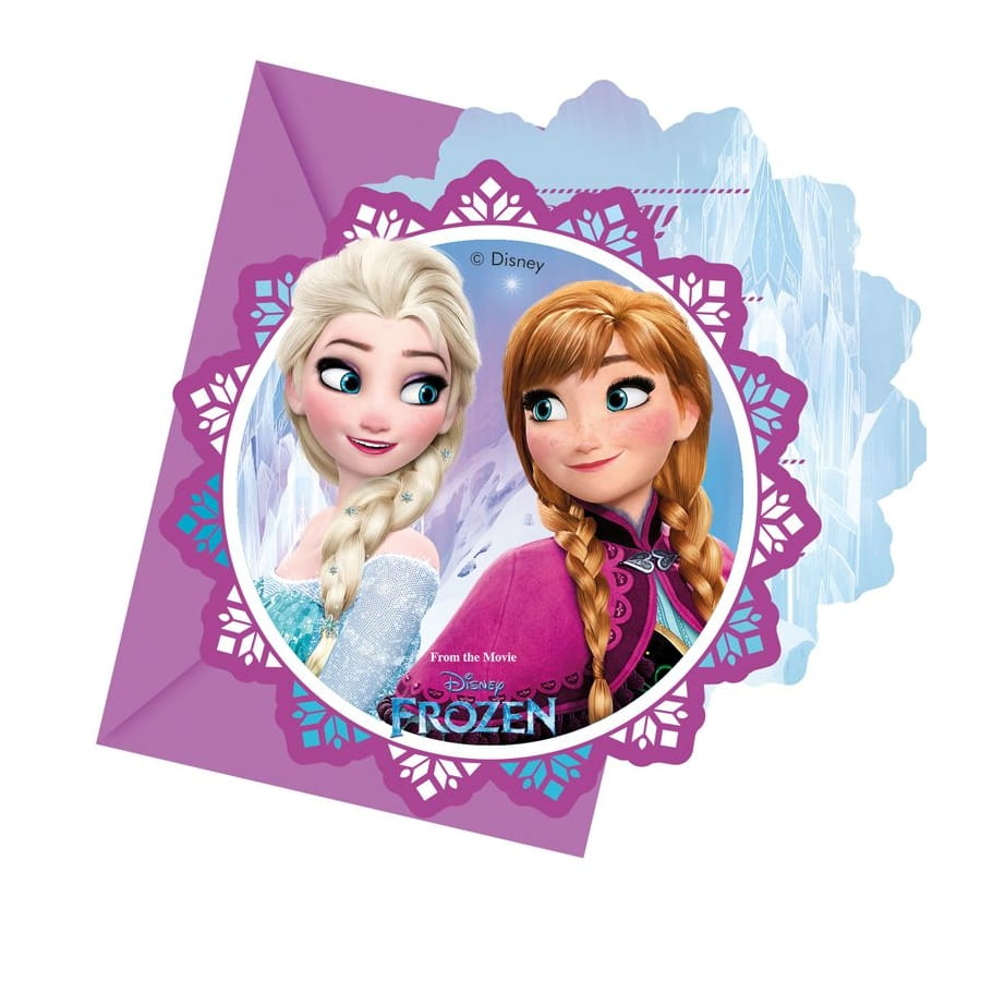 Lot De 8 Décorations De Table La Reine Des Neiges - En Papier Nid D'abeille 3D - 15,2 Cm - Pour Anniversaire Fille - 8