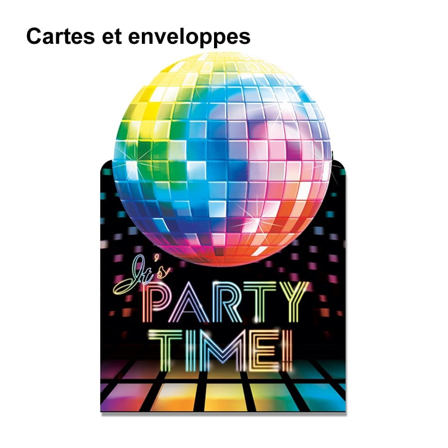 HGSHUO Disco Vaisselle Anniire Décorations Vaisselle De Fête D'anniire Décorations De Fête