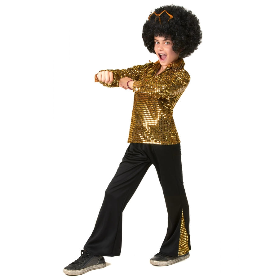 DEGUISE TOI - Jambières à paillettes or adulte - 2 Jambières - Taille Unique - Doré - Accessoires pour déguisement - 100% Polyester - Carnaval