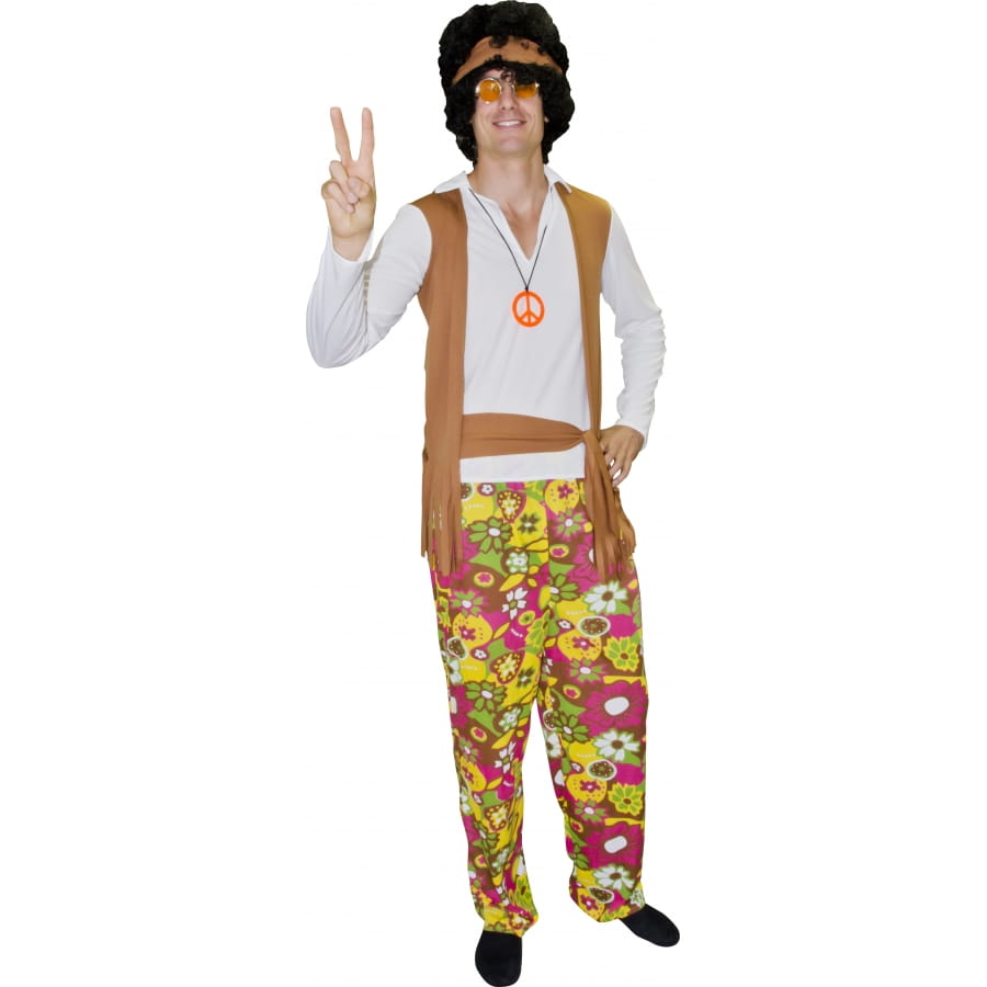 Déguisement de hippie homme