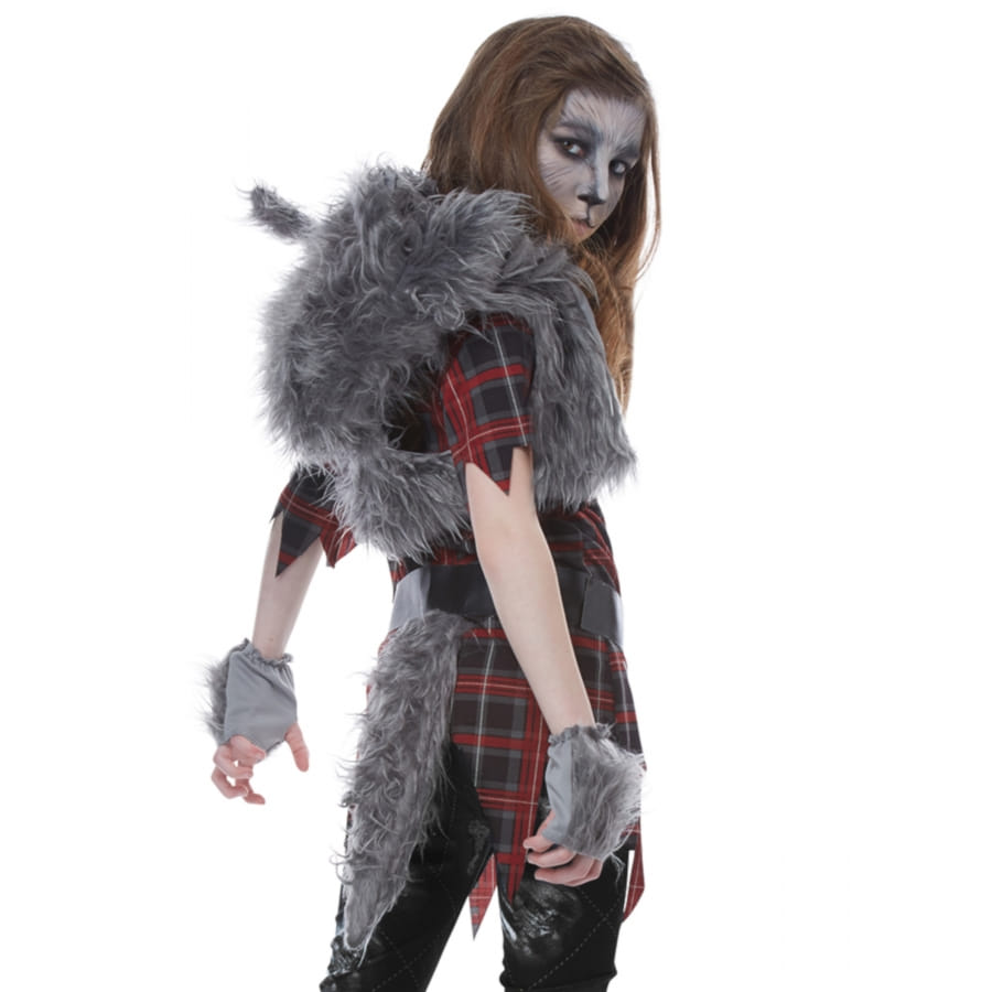 Costume De Loup-Garou Réaliste Avec Masque, Queue, Oreilles Et Griffes – Pour Halloween, Cosplay, Mascarade