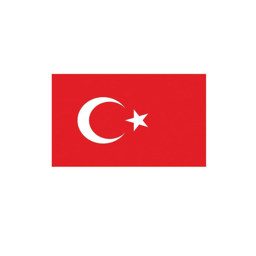 Drapeau De Table Prestige Turquie 22x15 Cm – Satin Haut De Gamme, AZ FLAG