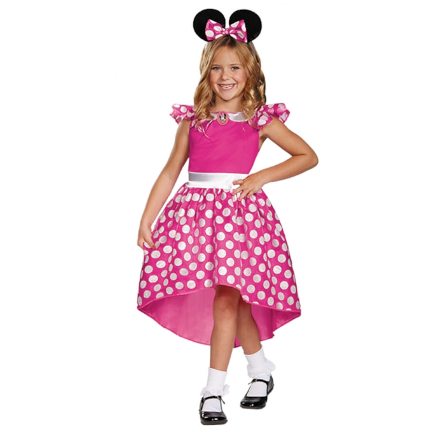 Déguisement Bébé Minnie Mouse Ou Mickey Mouse – Robe Tutu Body + Accessoire (Bandeau Ou Chapeau Oreilles) 3-18 Mois, Halloween Noël Fête
