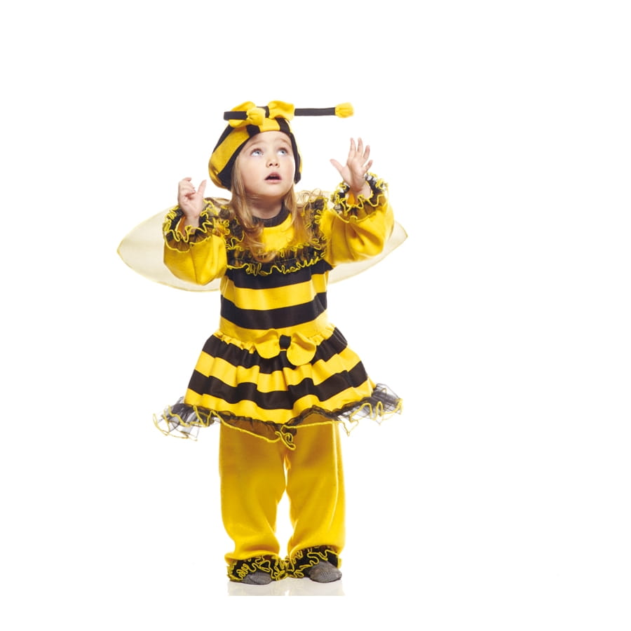 Fiesta Guirca Carnaval Costume D'abeille Enfant 10-12 Ans - Déguisement De Carnaval Rouge Abeille Et Guêpe - Fiesta Guirca