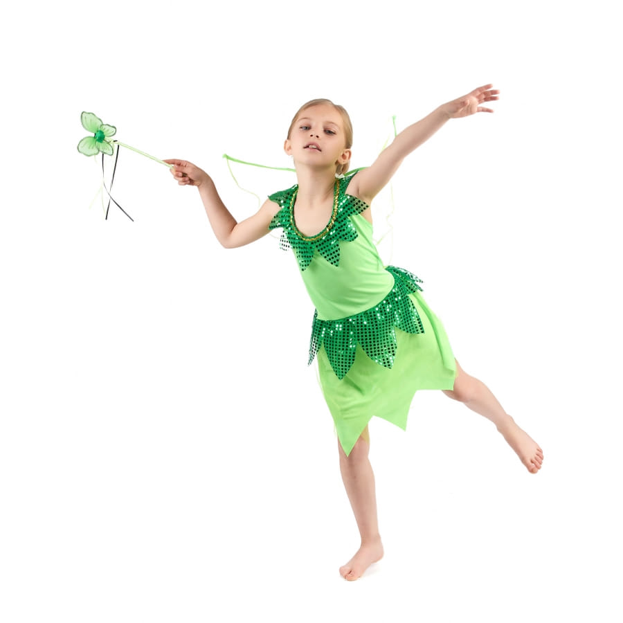 Déguisement de petite fée verte