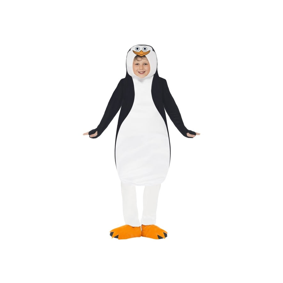 Déguisement pingouin AC-DÉCO XXL blanc en polyester pour adulte