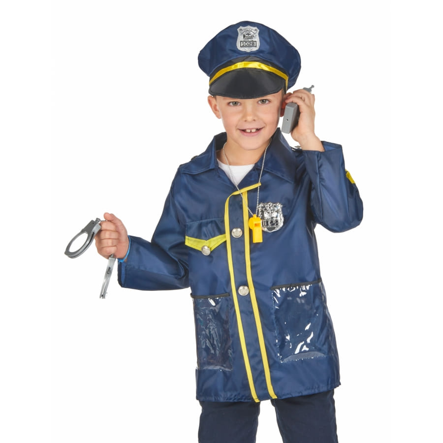 Déguisement de policier pour enfant et accessoires